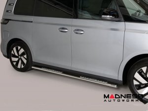 Volkswagen ID. Buzz Side Steps - DSP - Misutonida - Chrome - European Regular Wheelbase Model